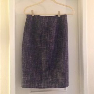 Banana republic blue skirt